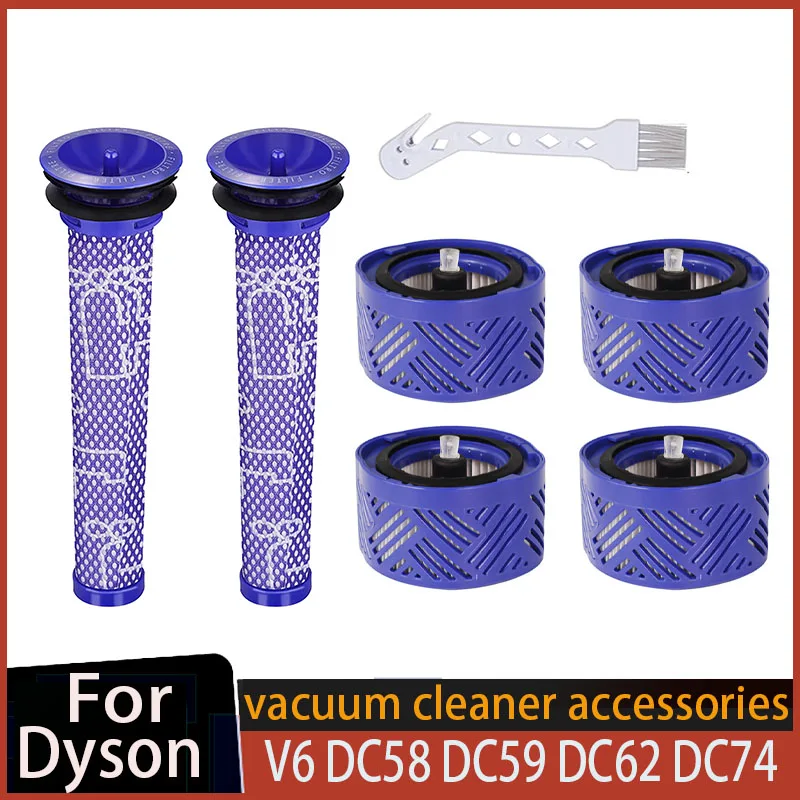 فلاتر هيبا خلفية دايسون V6/DC58/DC59/DC62/DC61/DC74