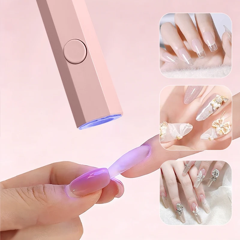 مصباح أظافر UV/LED قابلة للشحن USB