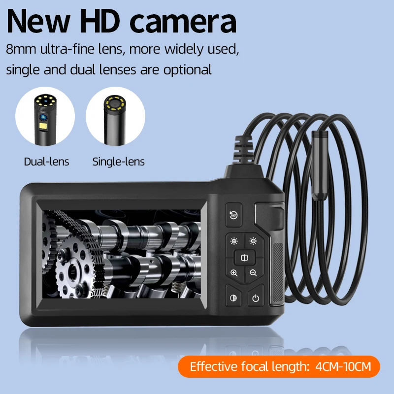 كاميرا فحص 1080P شاشة 4.3 بوصة مقاومة للماء IP67