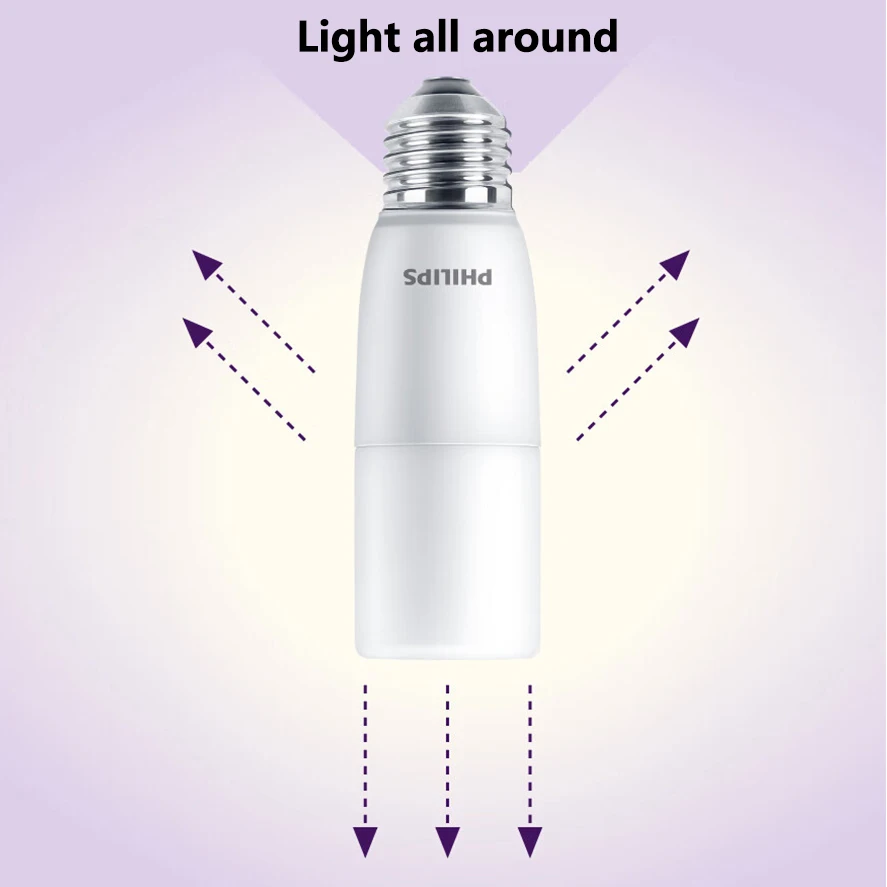 لمبة Philips LED E27 5.5W 7.5W 9.5W 4000K 6500K