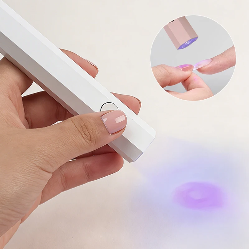 مصباح أظافر UV/LED قابلة للشحن USB