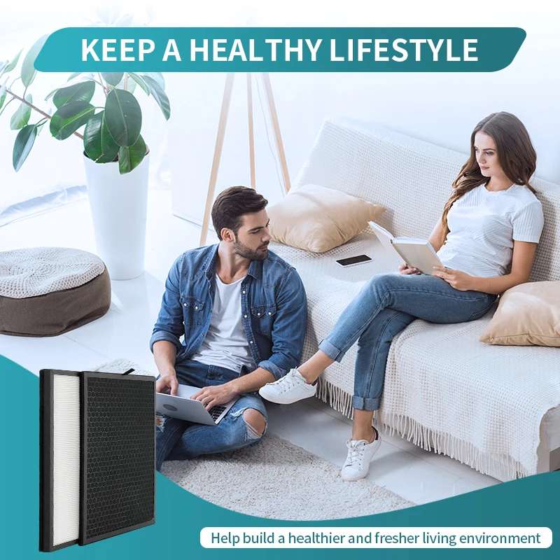 FY1413/40 Active Carbon & FY1410/40 HEPA Replacement Philips Purifier Series 1000 1000i, Replace AC1214 AC1215 AC1217 AC2729
