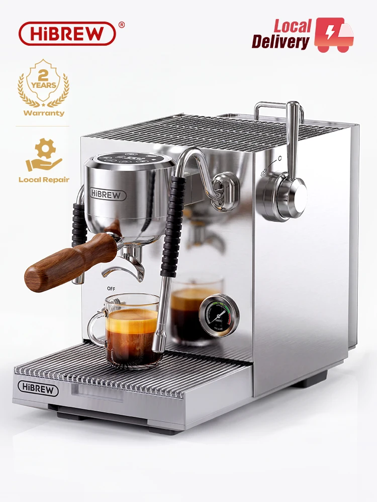 ماكينة قهوة HiBREW H21 ثلاثية الحرارة بمضخة مزدوجة
