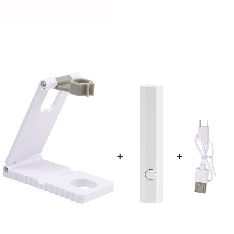 مصباح أظافر UV/LED قابلة للشحن USB