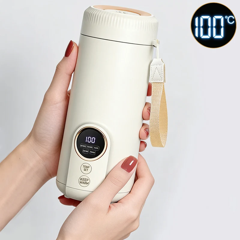 غلاية ماء كهربائية محمولة TTS HOUSE 220V 400W شاشة LED