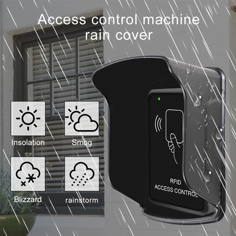 RFID Access Control Opener EM ID Card 125Khz Door Keypad Proximity Code Access Control Reader with Add&Del Master Card 1500 User