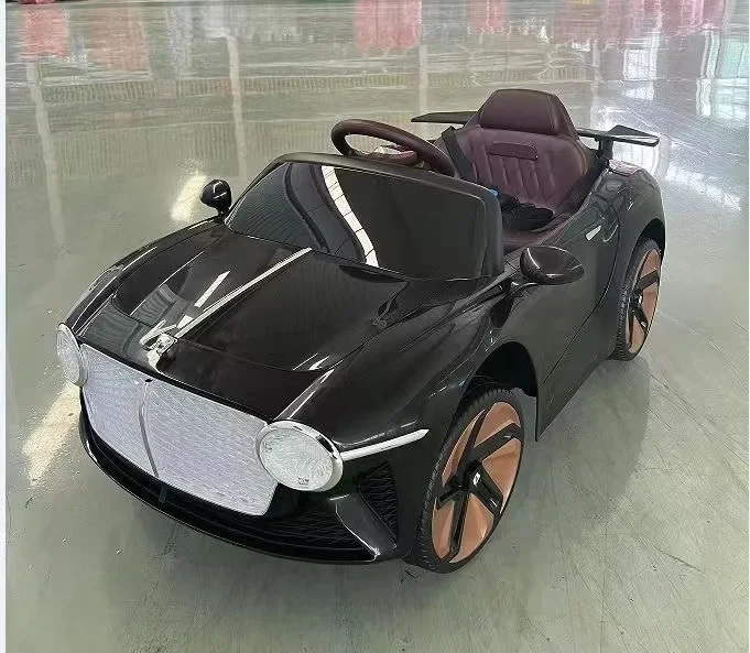 Children's electric vehicles, four-wheeled cars, toy cars, remote control cars, can seat infants and young children