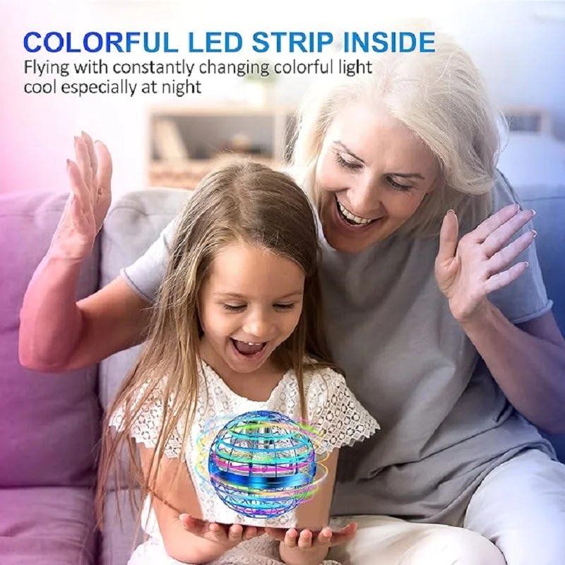 كرة طائرة ذكية بمستشعر حركة وإضاءة LED متطورة