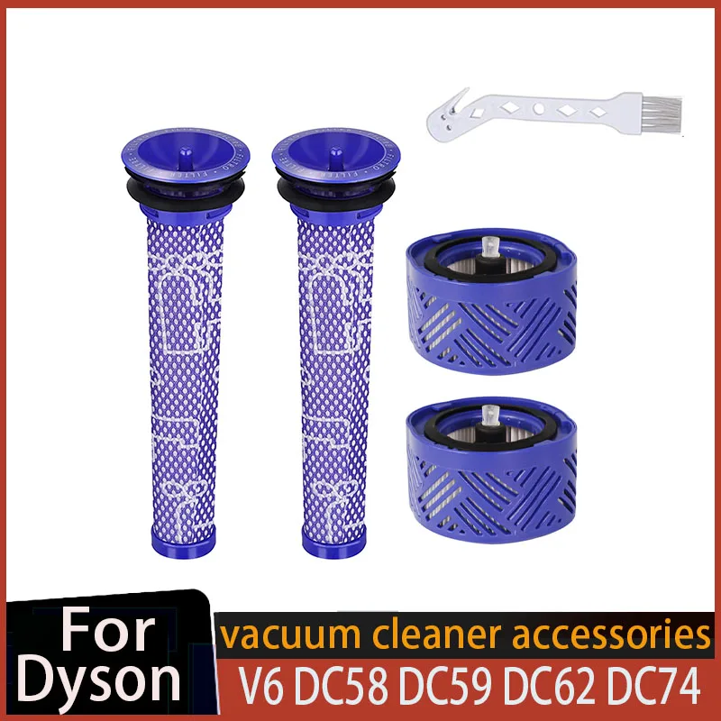 فلاتر هيبا خلفية دايسون V6/DC58/DC59/DC62/DC61/DC74