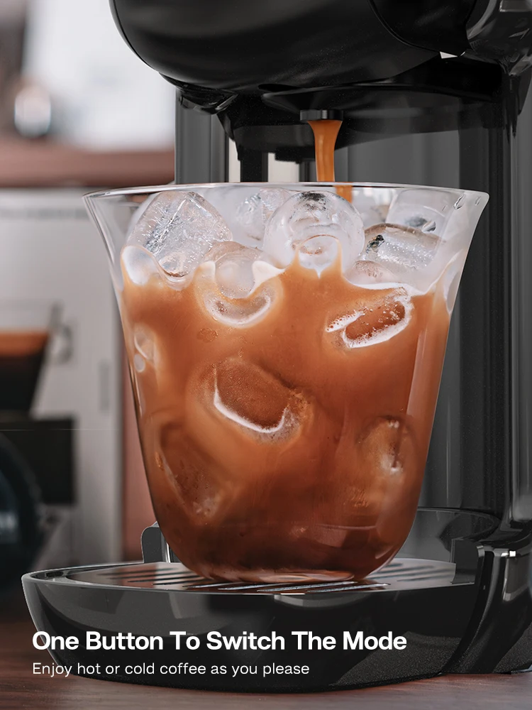 ماكينة قهوة HiBREW 5 في 1 تجارية 20Bar رمادي