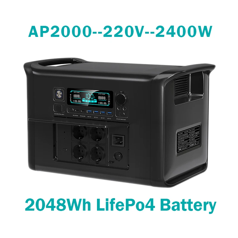 محطة طاقة محمولة 1024Wh LiFePO4