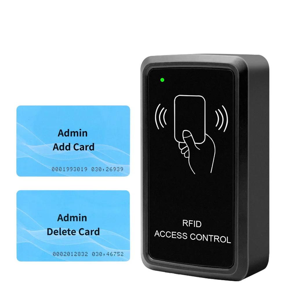 RFID Access Control Opener EM ID Card 125Khz Door Keypad Proximity Code Access Control Reader with Add&Del Master Card 1500 User