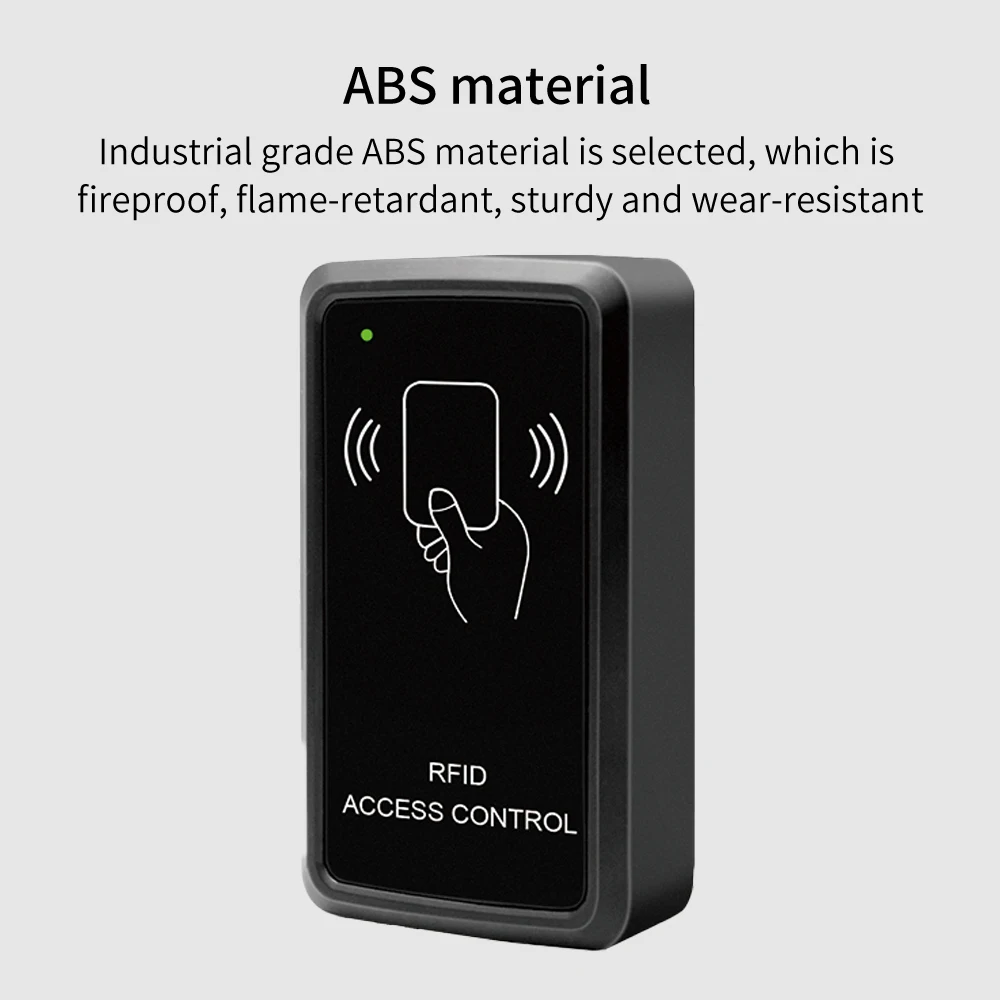 RFID Access Control Opener EM ID Card 125Khz Door Keypad Proximity Code Access Control Reader with Add&Del Master Card 1500 User