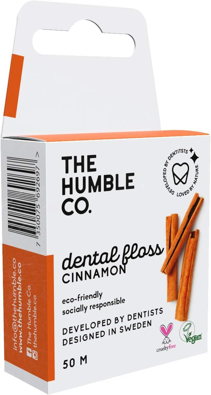  خيط الأسنان بالقرفة 5 أمتار( معتمد من اطباء الاسنان)   – The Humble Co. 