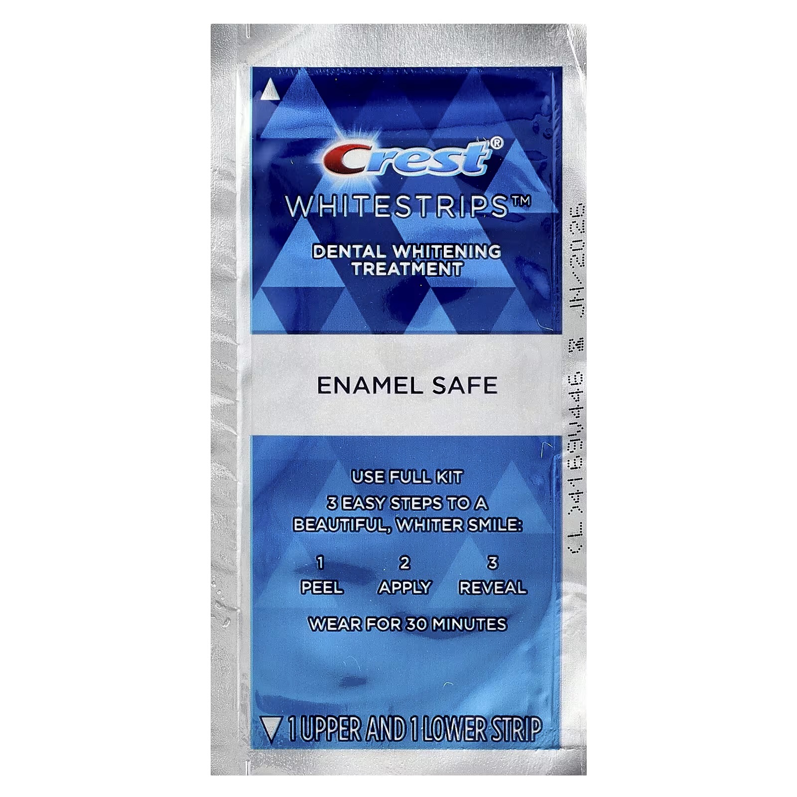  كريست 3D Whitestrips™m,مجموعة تبييض الأسنان، للحصول على اسنان ناصعة البياض، 20 شريطًا 