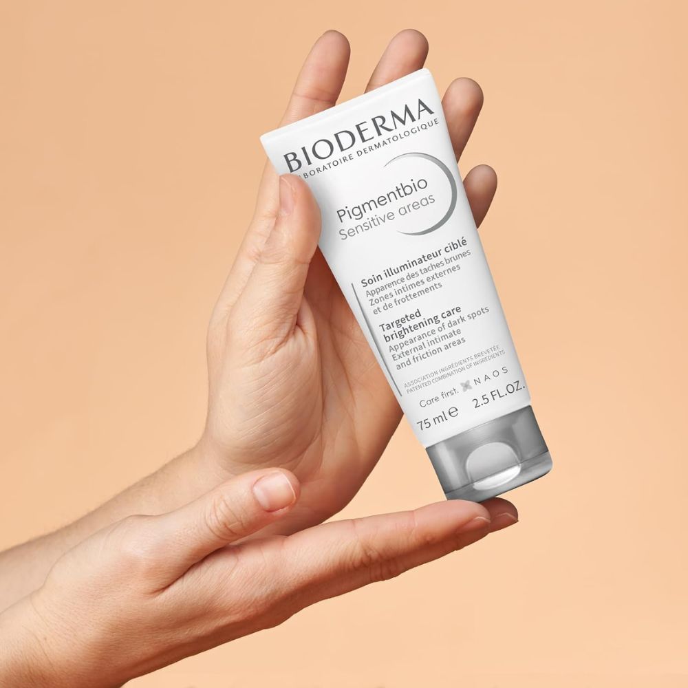  كريم من Bioderma لتفتيح تصبغات المناطق الحساسة PIGMENTBIO SENSITIVE AREAS 75ML 