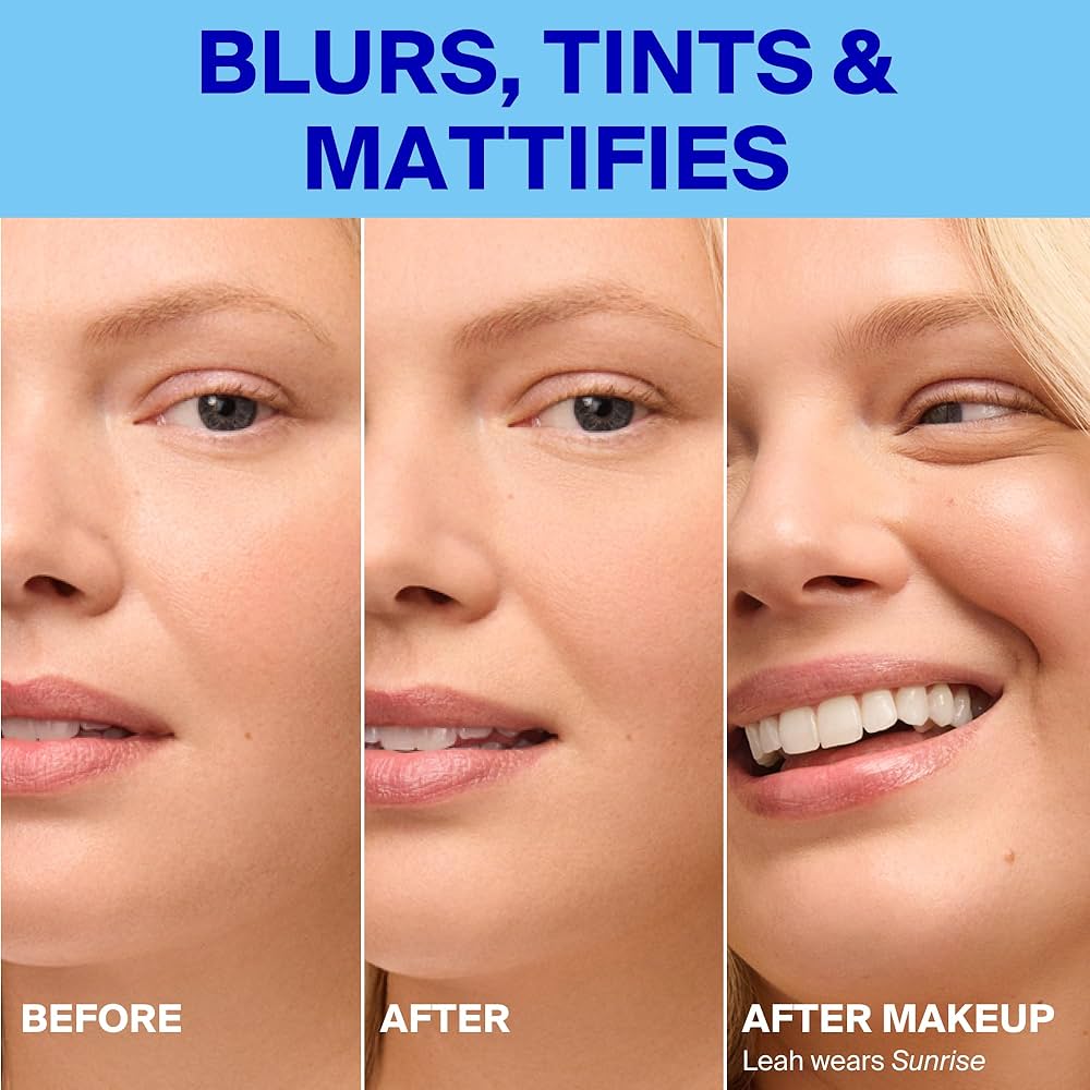  Supergoop! Mineral Mattescreen SPF 40 واقي شمس معدني 100% واسع الطيف، يجمع بين الحماية اليومية والبرايمر في منتج واحد، بتركيبة خالية من الزيوت تمنح البشرة لمسة مطفية، وتقلل مظهر المسام واللمعان، مع مقاومة للماء والتعرق 