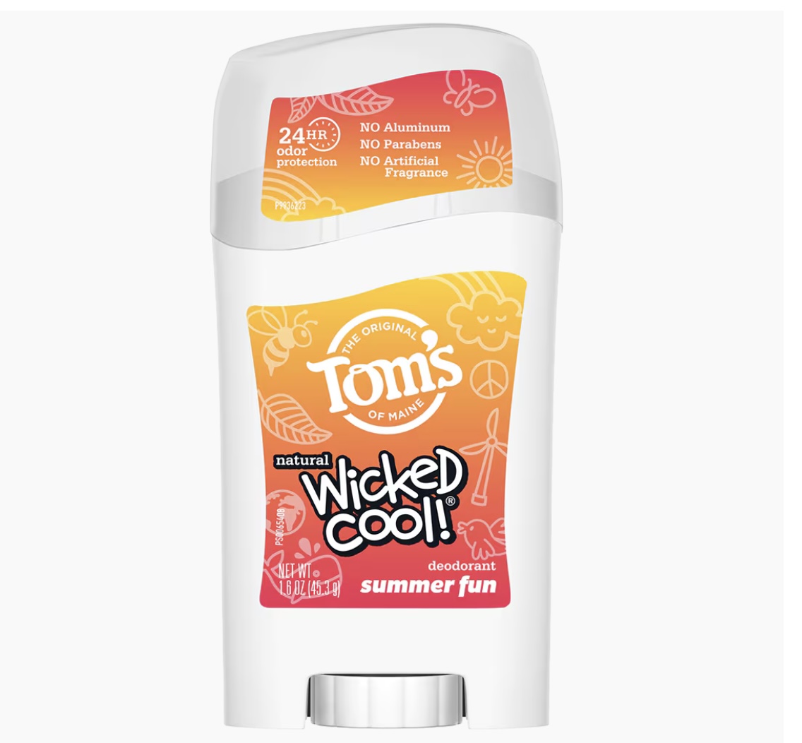 Tom’s of Maine - Deodorant for Kids مزيل عرق نباتي 100% للأطفال
