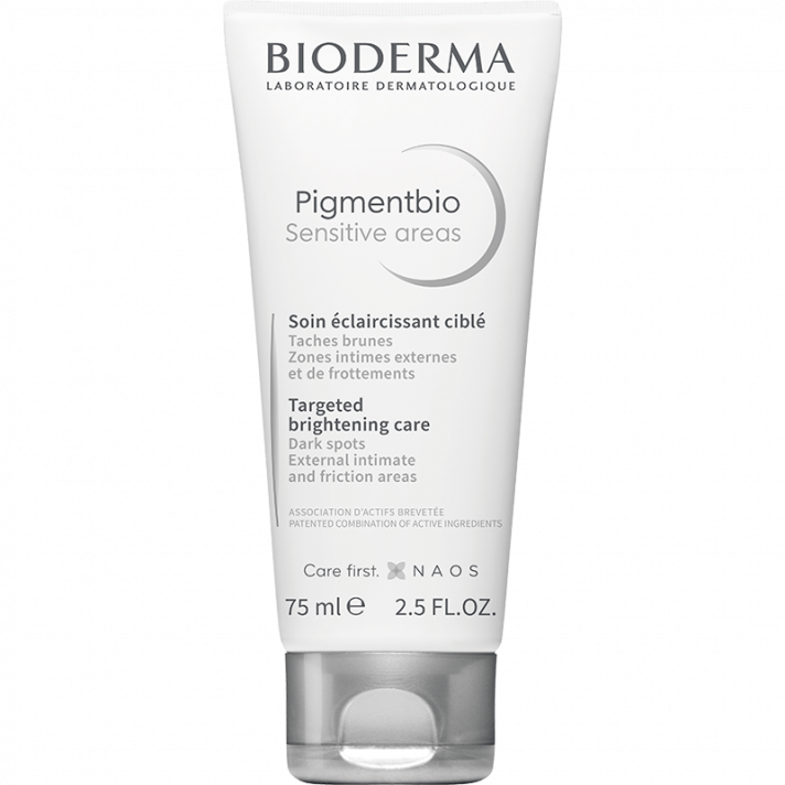  كريم من Bioderma لتفتيح تصبغات المناطق الحساسة PIGMENTBIO SENSITIVE AREAS 75ML 
