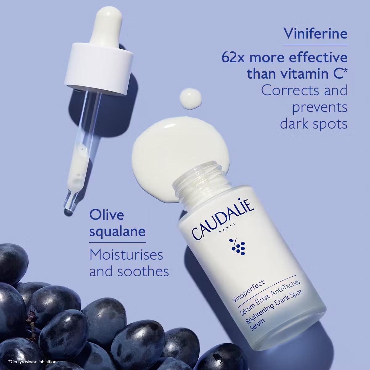  Caudalie Vinoperfect Dark Spot Brightening Serum – بديل فيتامين C لتفتيح البشرة 