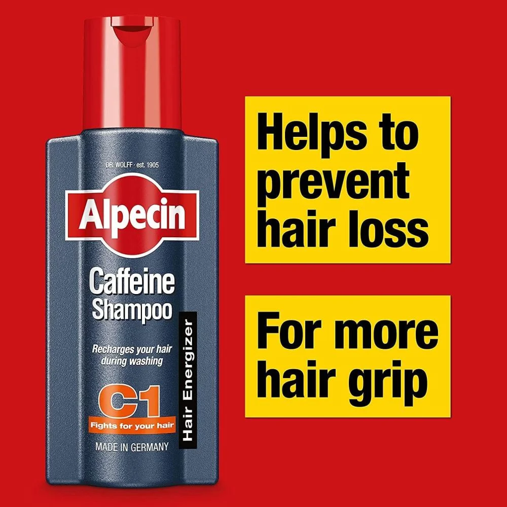  شامبو Alpecin Caffeine C1  الكافيين النشط لمنع تساقط الشعر 