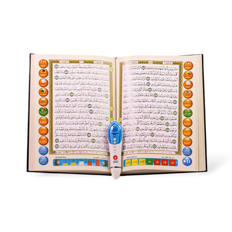 القلم الناطق التعليمي قياس خاص -طول 30 سم عرض 20 سم