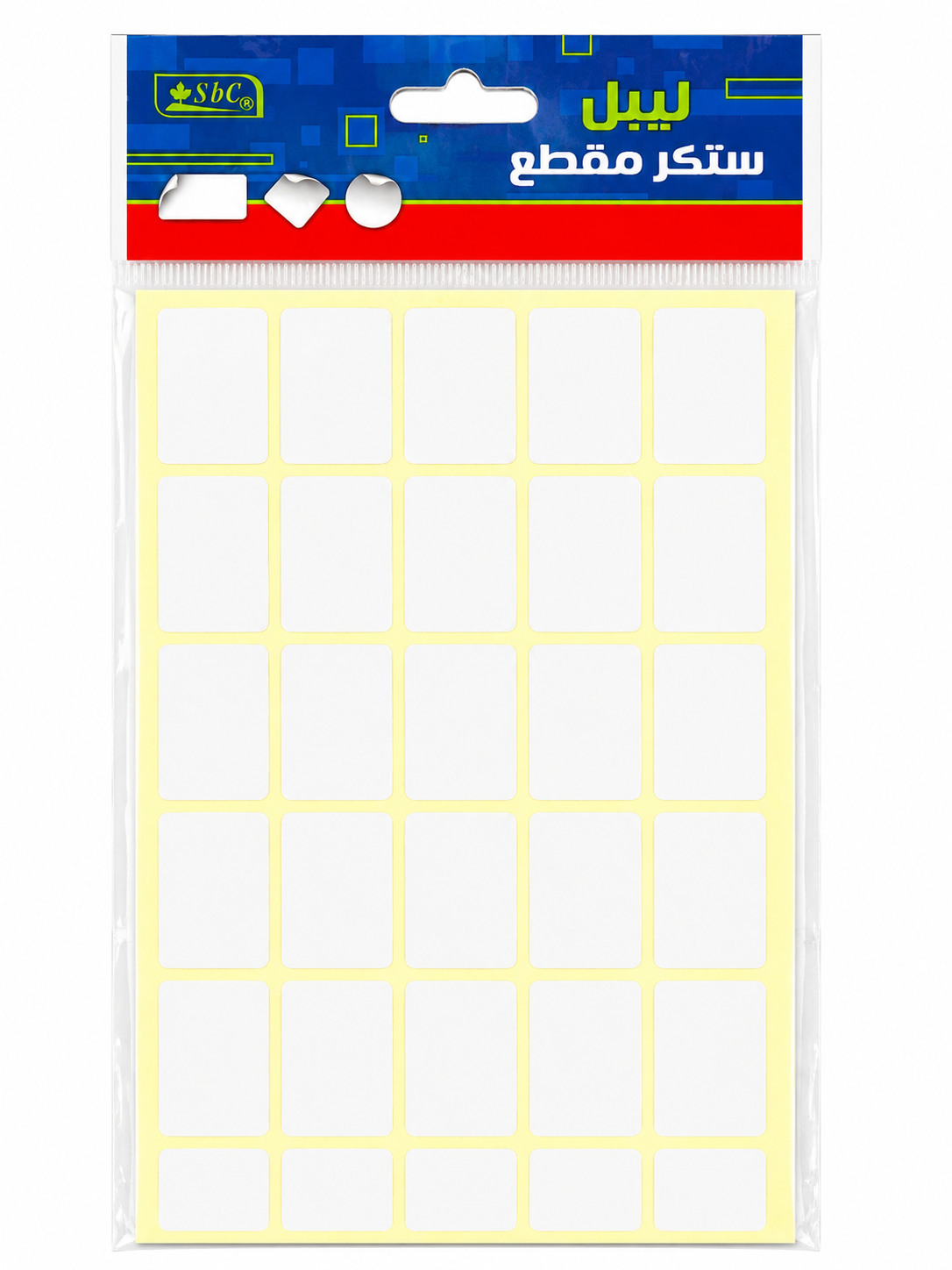 ليبل ستيكر مقطع - Sticker Sheet
