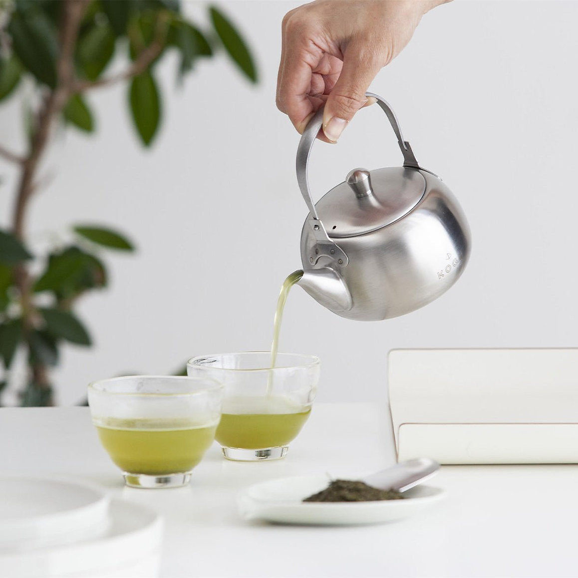 1 cup stainless steel tea pot Shop Stainless Steel Tea Pot 1 Liter Online in USA main image 0