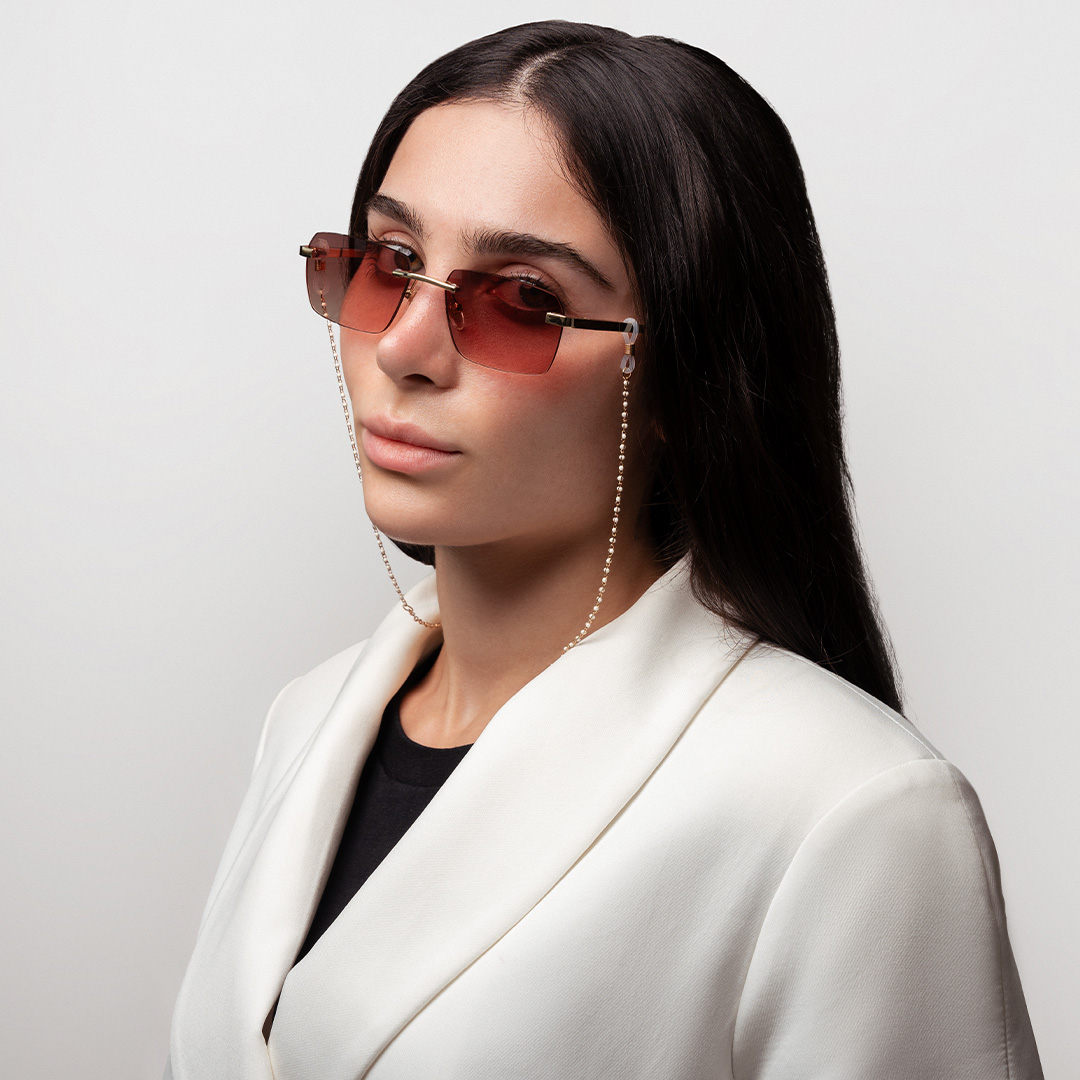   سلسلة نظارات ذهبي | Eyewear Chains Gold