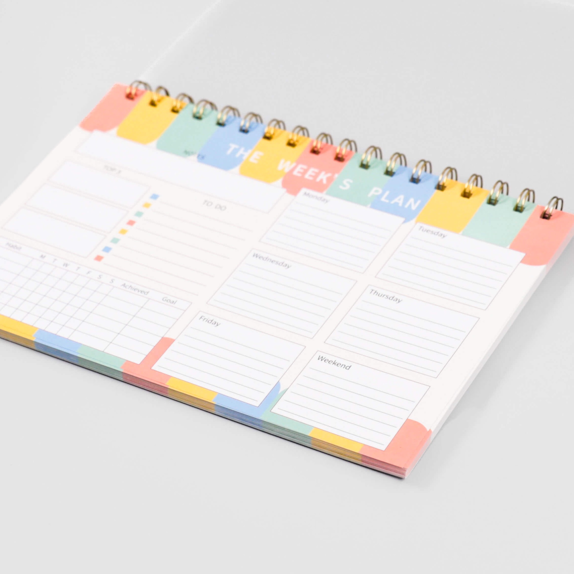 The Week's Plan من رسيل للهدايا — قرطاسية أنيقة
