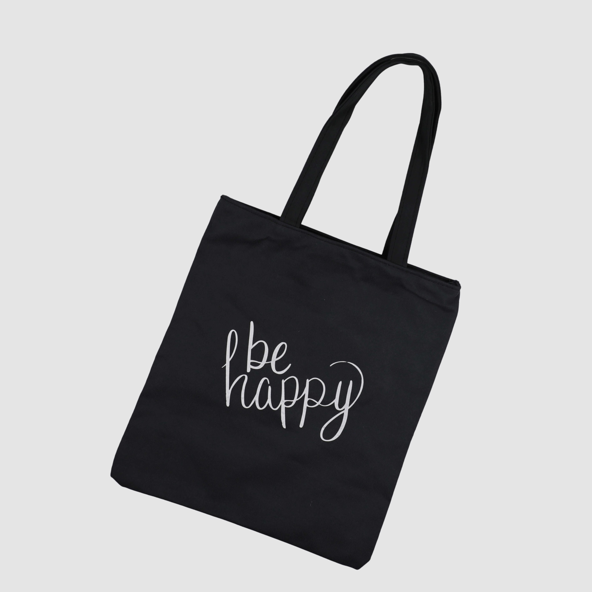 حقيبة رسيل بعبارة Be Happy - منظر آخر