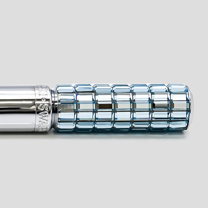 Swarovski sky blue pen gift packaging