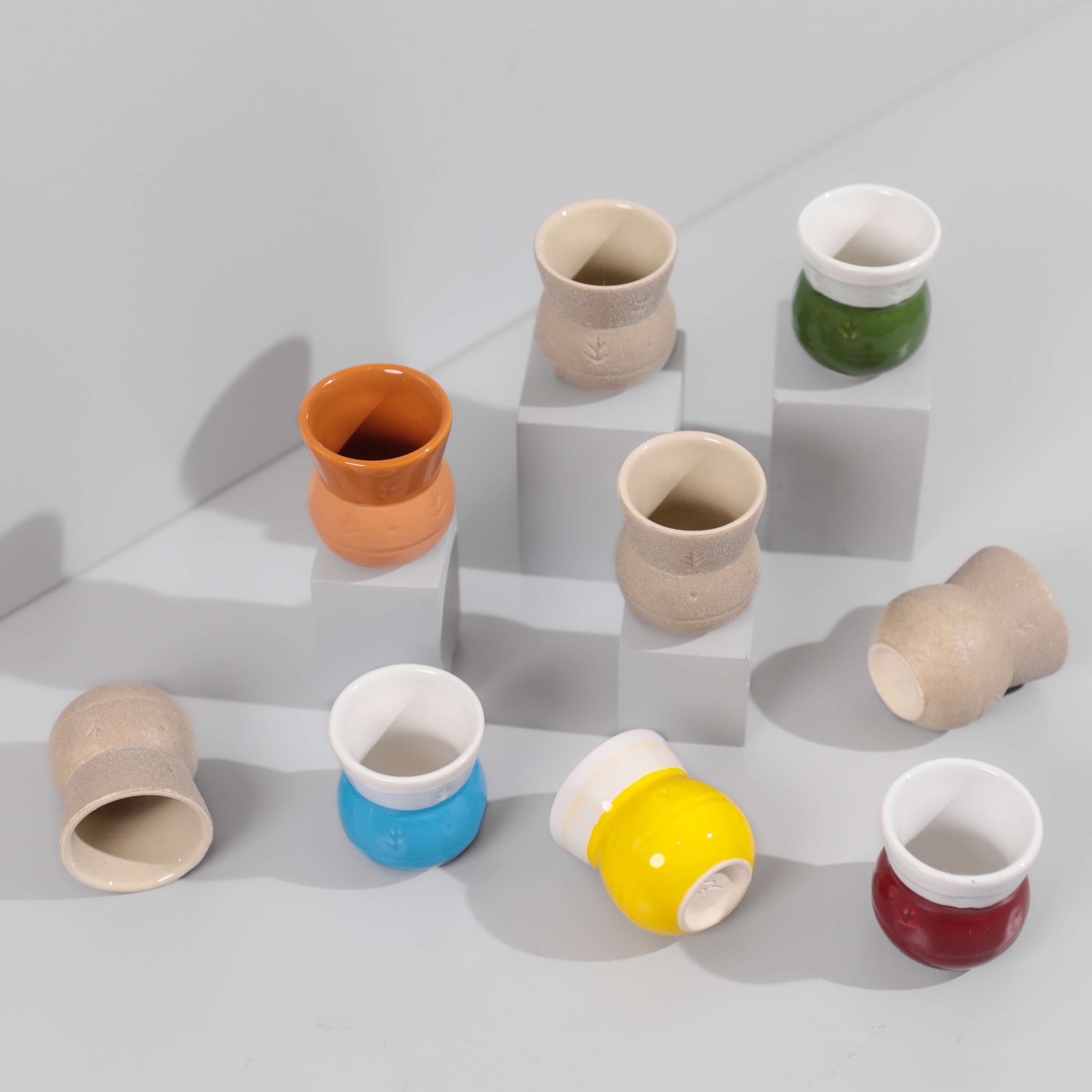 Qurmuz mini coffee cup set in elegant gift box