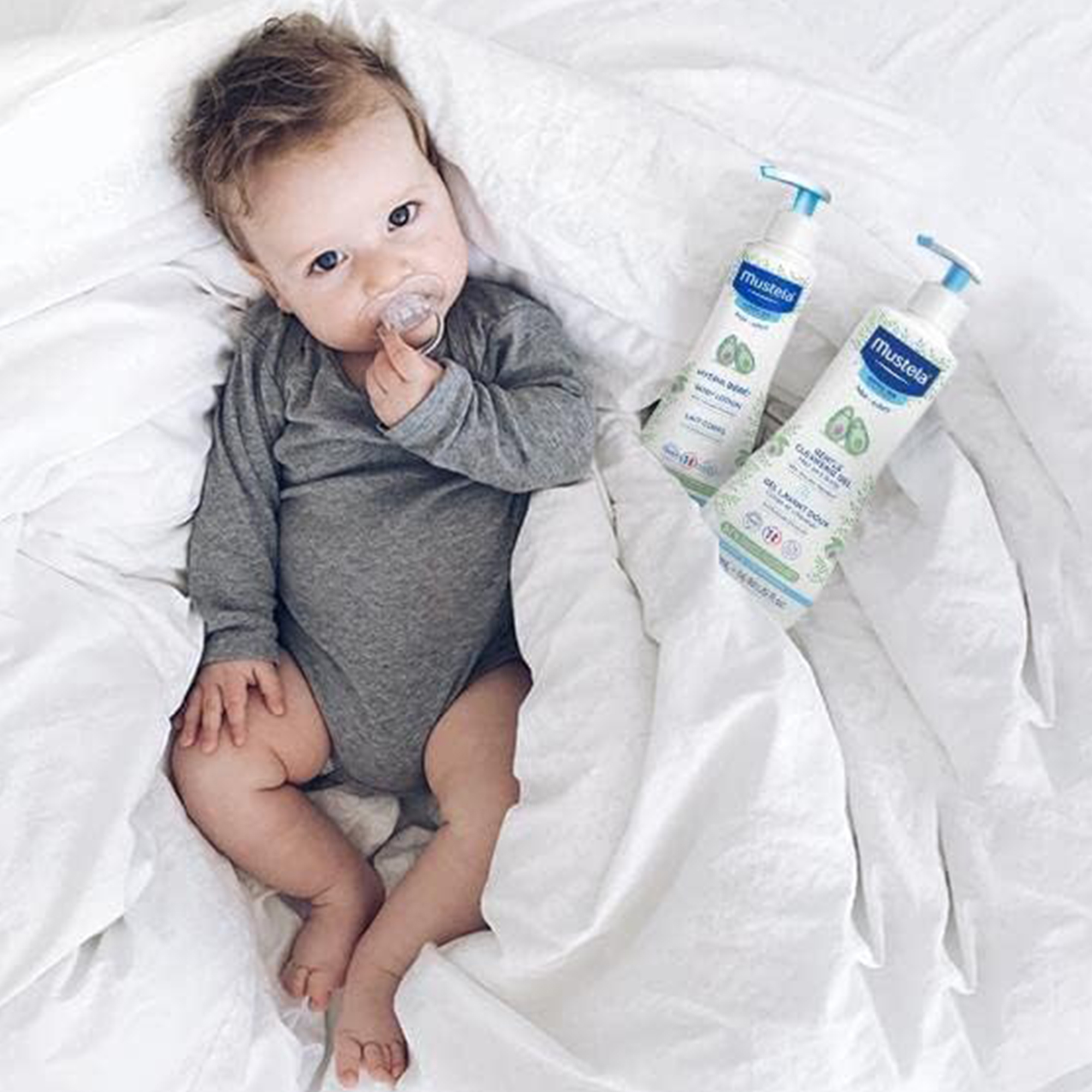 Mustela No Rinse Cleansing Water For Babies With Avocado - 300ml