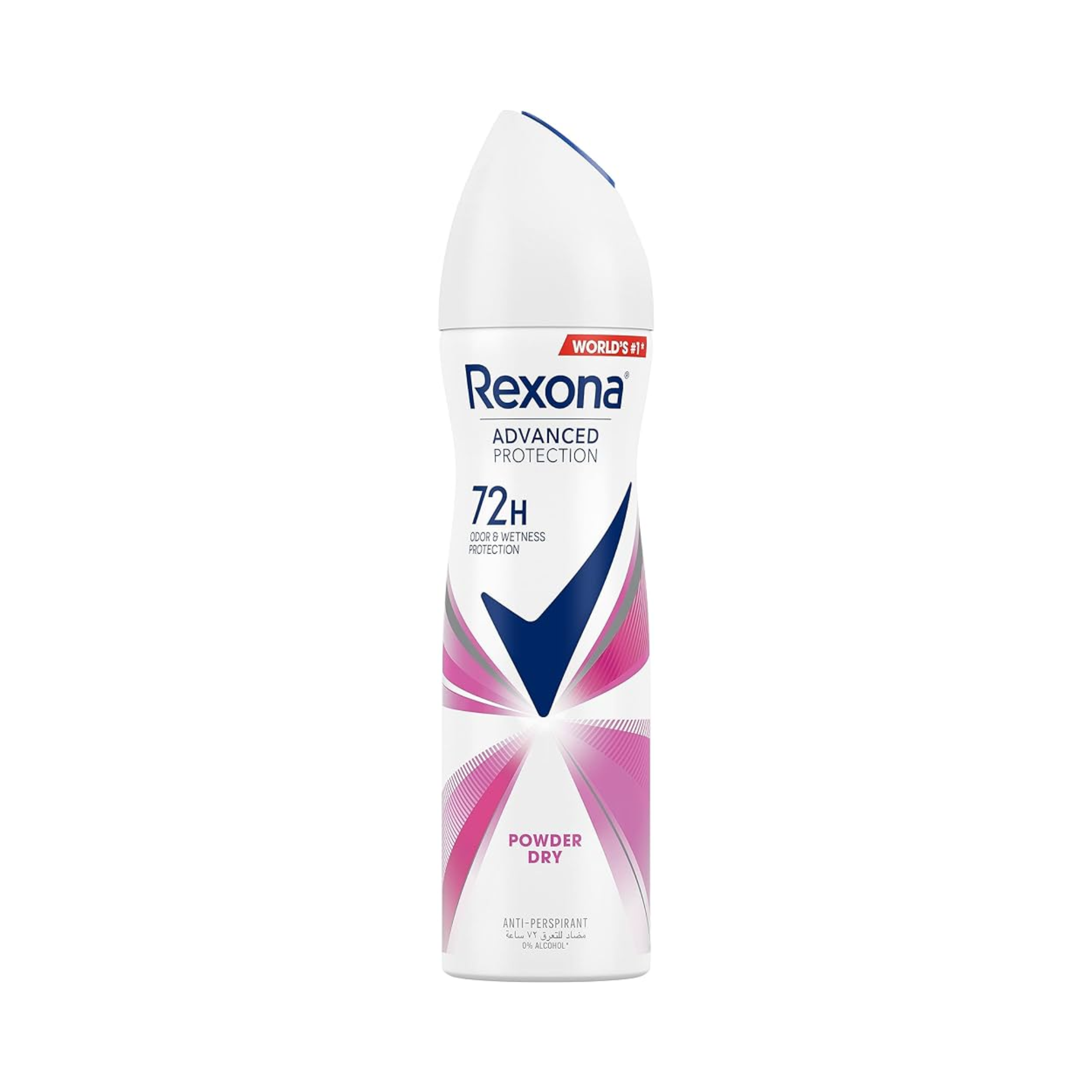 Rexona Women 72h ,Anti-perspirant Spray Powder Dry  - 150 ml