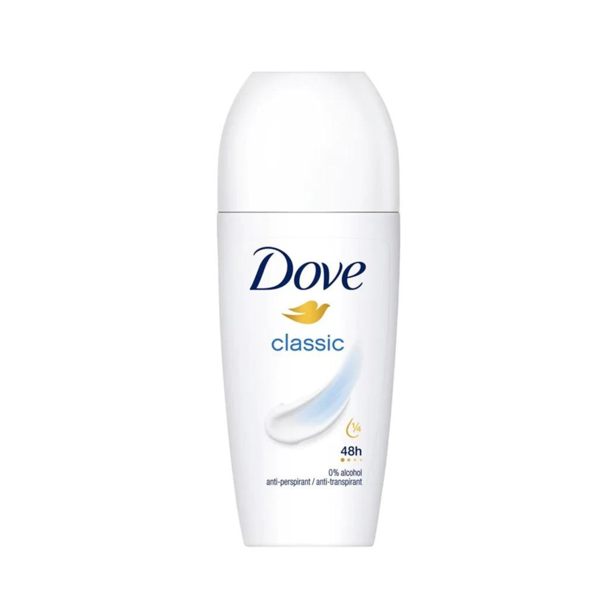 Dove Classic Roll-On Deodorant Moisturizing & Protecting 48 Hours - 50 ml