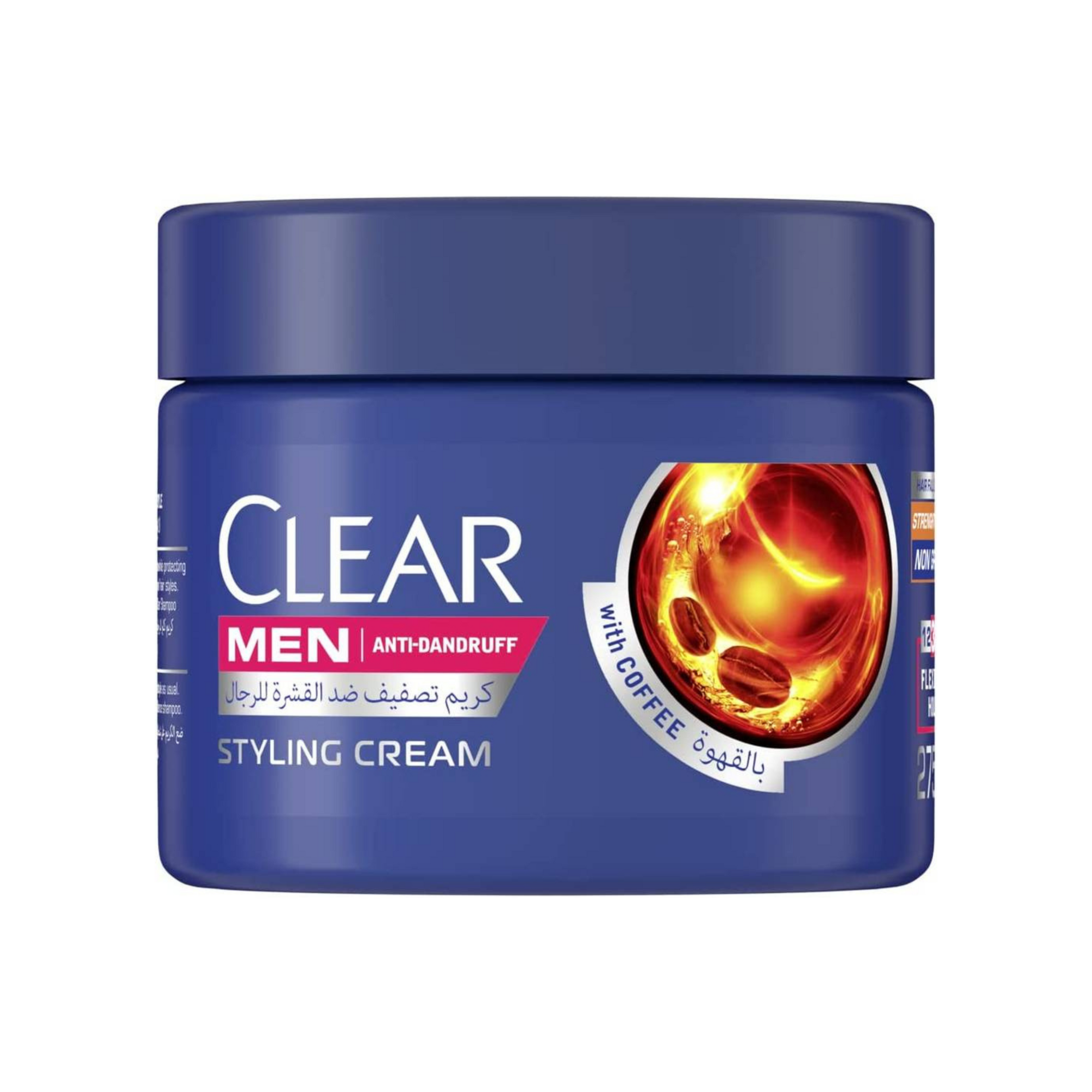 Clear Coffee Styling Cream Anti-Dandruff for Men - 275 ml