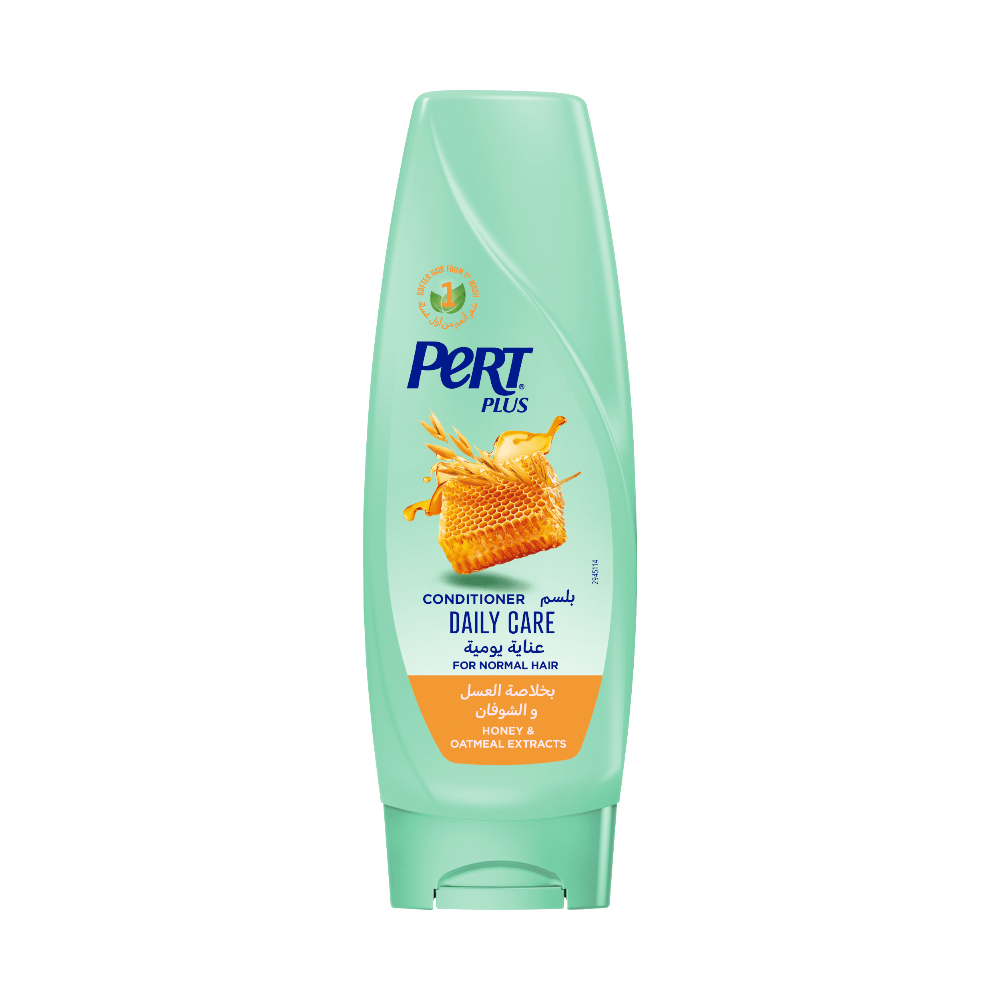 برت بلاس بلسم عناية يومية بالعسل والشوفان للشعر العادي - 360 مل