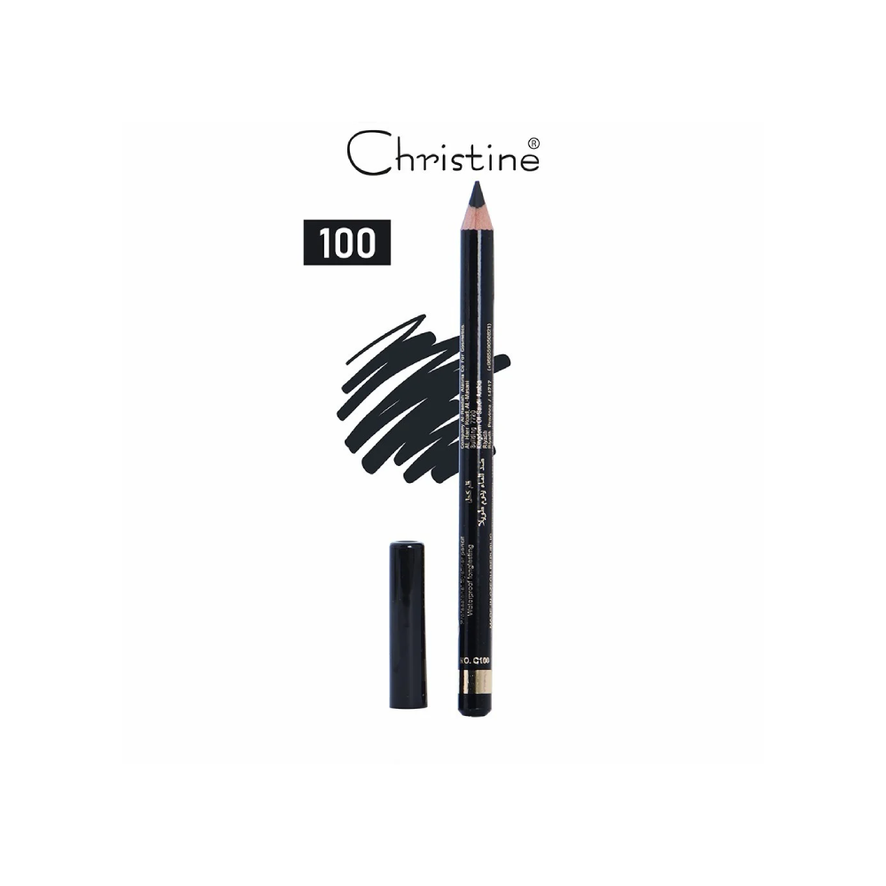 Christine Eyeliner Pencil C100 Waterproof - 1.20g