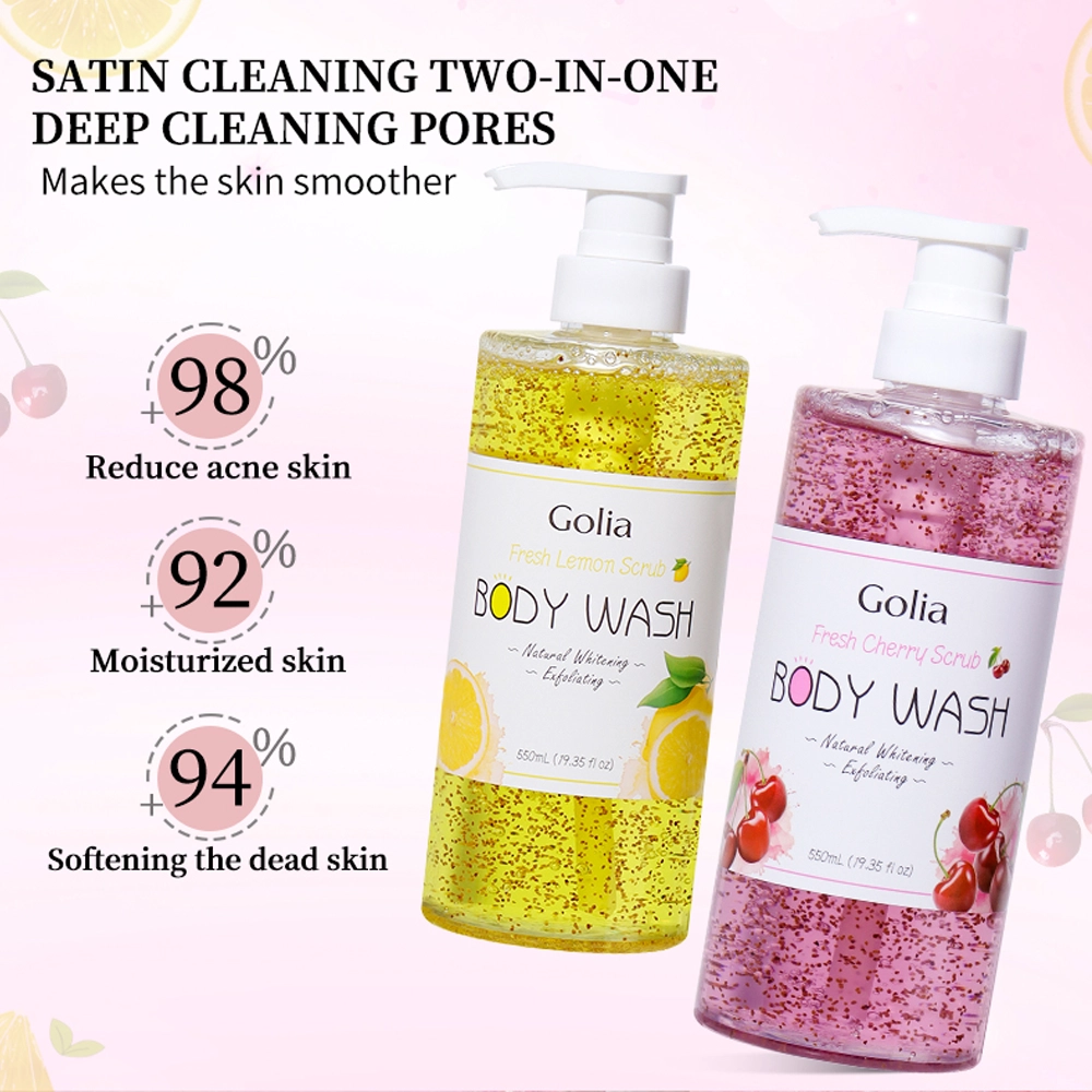 جوليا جل استحمام مقشر للانتعاش والترطيب - 550 مل
