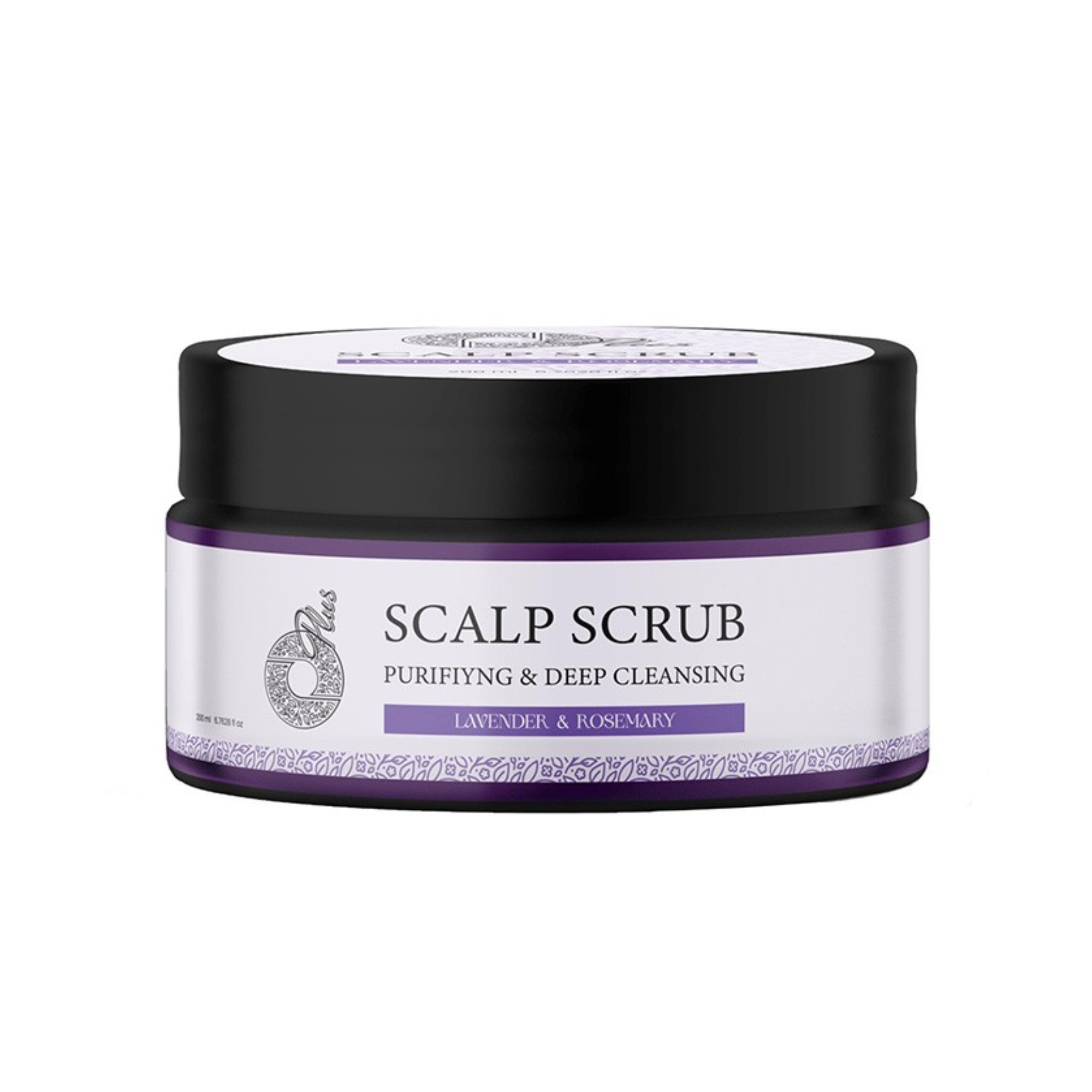 O Plus Scalp Scrub with Rosemary Oil and Lavender - 200 ml