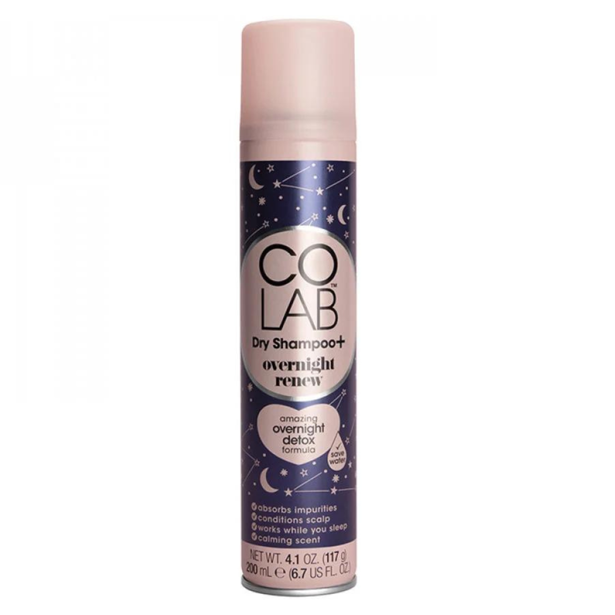 Colab Overnight Dry Shampoo with Amber Scent - 200 ml