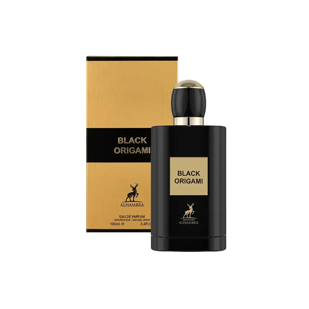 ميزون الحمراء بلاك أوريغامي أو دو برفيوم عطر رجالي شرقي - 100 مل