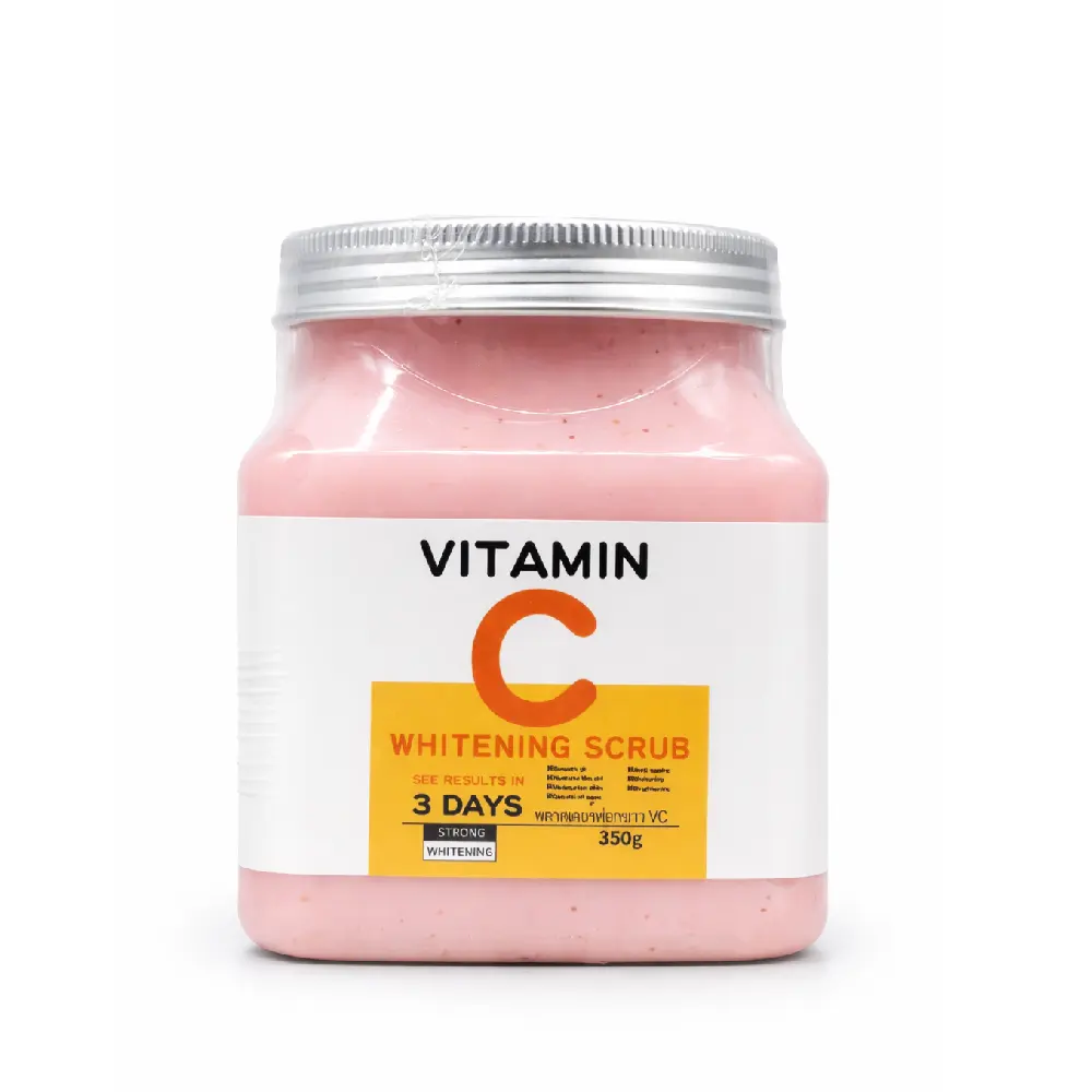 Phaenna  Face and Body Scrub, Skin Brightening with Vitamin C - 350g