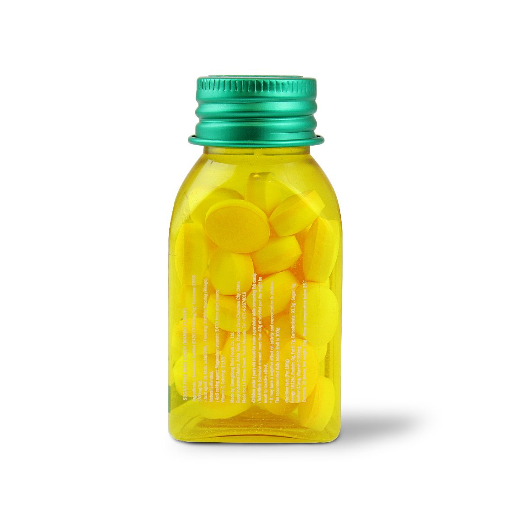 دوسفارم حلوى منعشة مع فيتامين بنكهة المانجو خالية من السكر - 22 جم