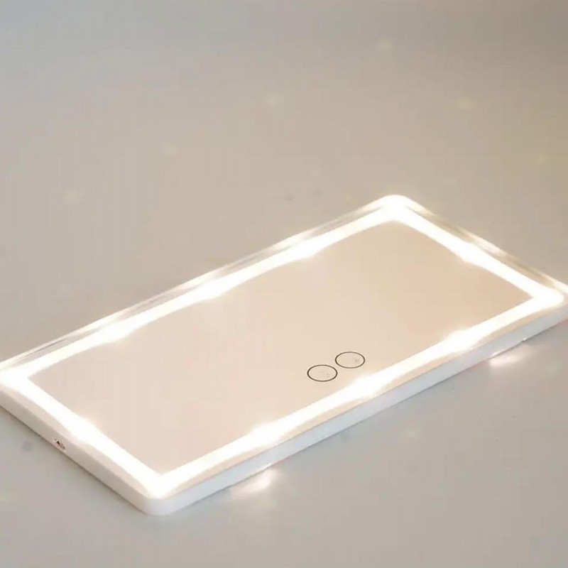 مرآة الزينة الداخلية للسيارة بتقنية LED