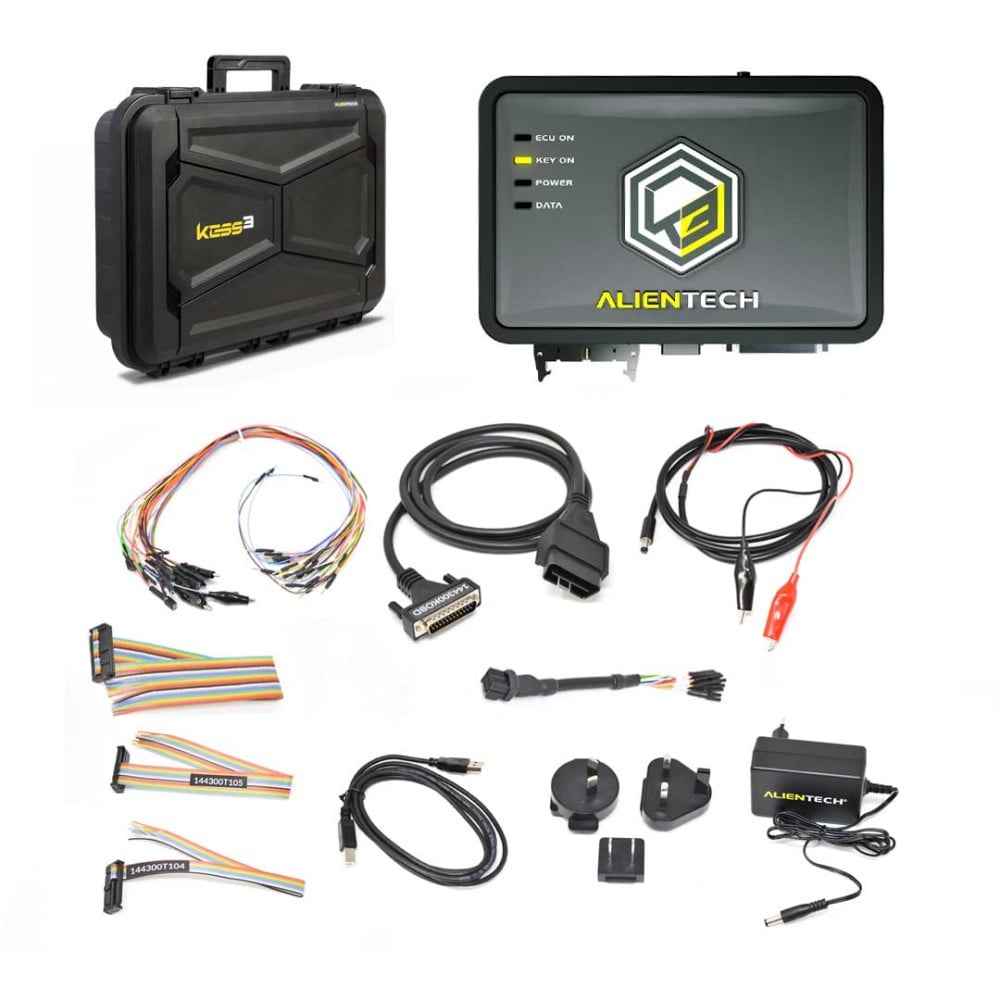 جهاز ALIENTECH KESSv3 الجديد لبرمجة وحدات التحكم عبر OBD والتمهيد والمقعد