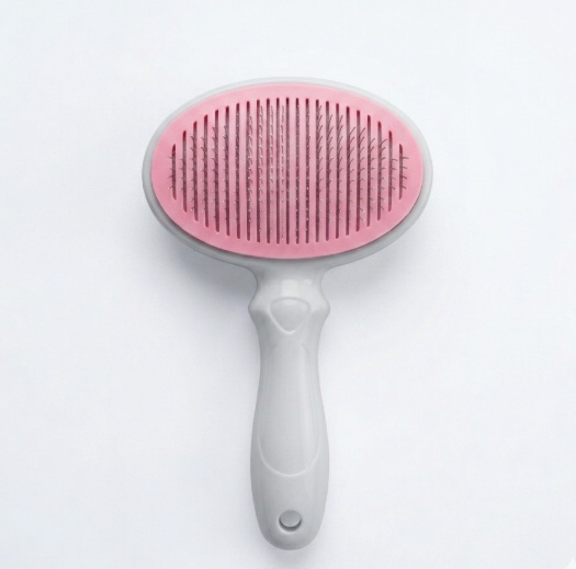 Pet grooming brush - pink