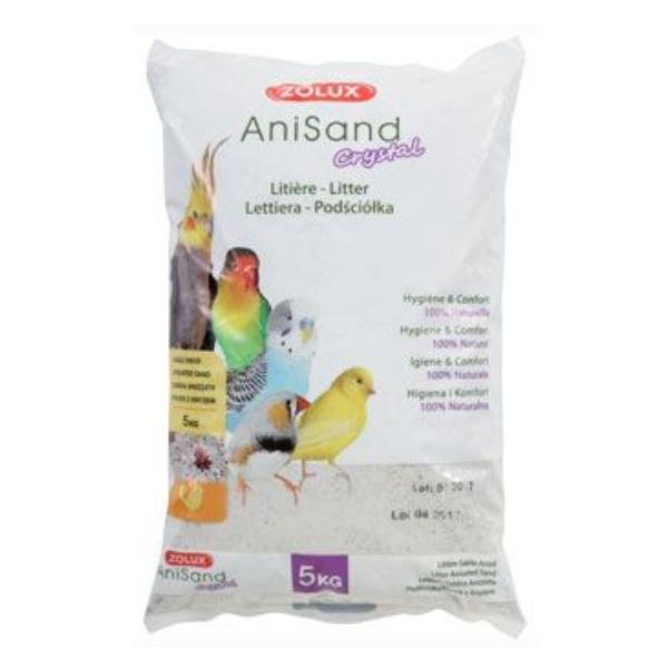 زولكس رمل كريستالي لطيور 5Kg