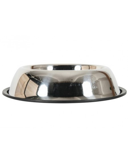 Zolux Round Non-Slip Stainless Steel Eating Bowl